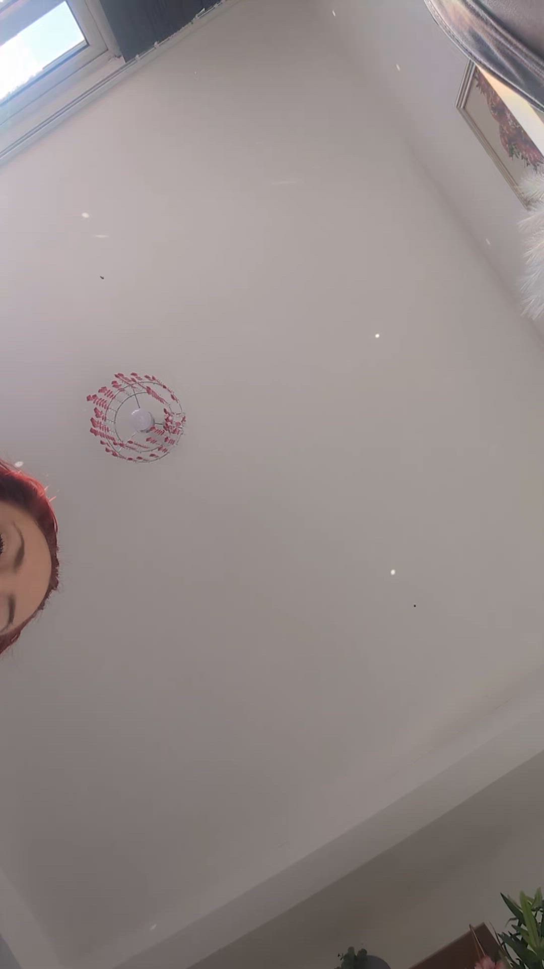 Curvy Pale Goth on Top POV